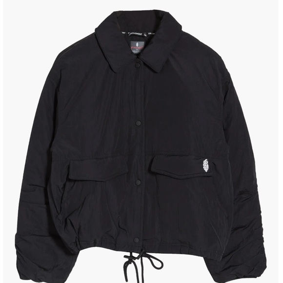 Free People Jackets & Blazers - NWT Free People Movement Off the Bleachers Coaches Jacket